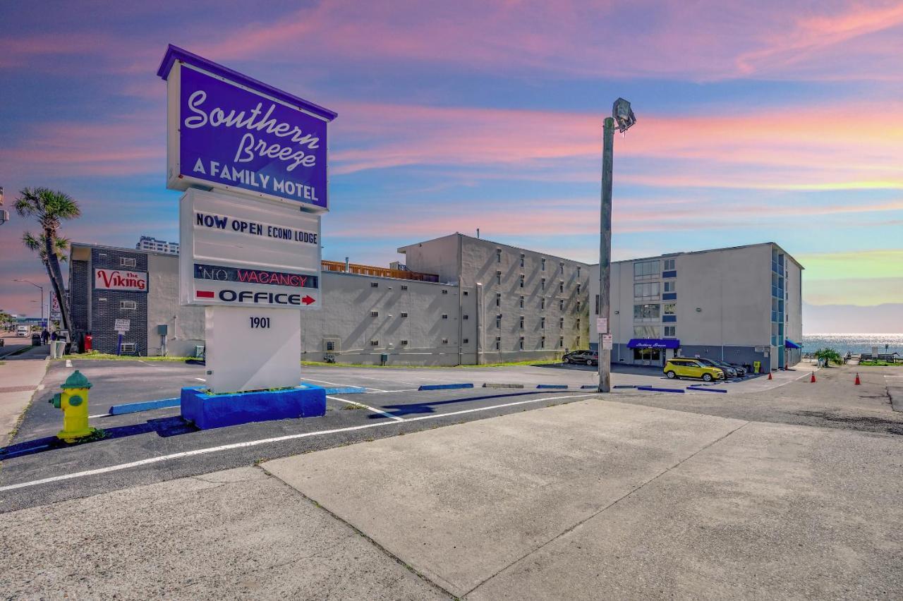Southern Breeze Ocean Front Hotel Myrtle Beach Exterior foto